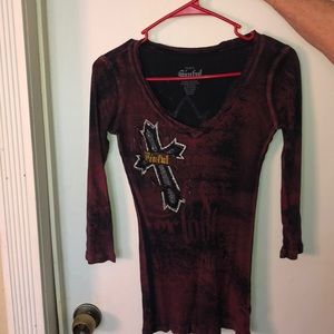❤️❤️NWOT Sinful bling top❤️❤️😍